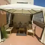 גזיבו פרפקטו 3-4 לאחר התקנה