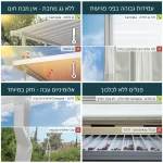 חומרים מהם עשוייה הפרגולה