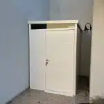יחידת חצר אוורסט 16-20 שלדה צבע לבן לאחר התקנה