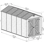 מידות מחסן ארוך