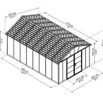 מידות מחסן יוקון גדול