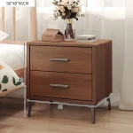 מידות שידת לילה דגם אריאל אגוז