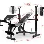 מפרט מידות של ספת הכושר