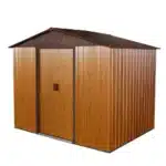 מחסן מתכת YX68 דמוי עץ