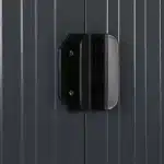 מחסן מתכת ידיות דלתות YX46