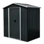 מחסן מתכת צבע אפור כהה דגם YX46