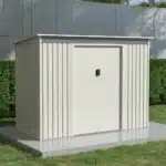 מחסן מתכת דגם sky b שמנת