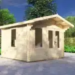 מחסן עץ דגם ערד 2-3