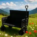 עגלת קמייפינג שנהפכת לכיסא