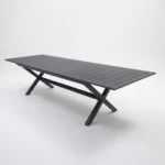שולחן אלומיניום דגם טורינו נפתח ל-4 מטר