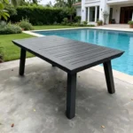 שולחן שיקגו אפור ככה 100% אלומיניום