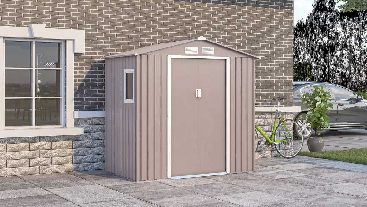 מחסן מתכת מחוזק דגם G74