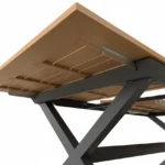 מסילות שולחן אלומיניום דגם באלי