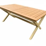 שולחן אלומיניום דגם באלי שמפניה