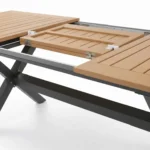 שולחן באלי דמוי עץ