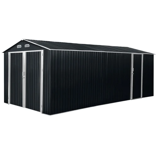 מחסן חניה מתכת Garden Top דגם 2010B בגודל 6.02×3.00 מ׳ — תמונת מוצר 1