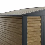מחסן מתכת פרמיום Garden Top דגם DZ3 בגודל 2.40×1.80 מ׳ — תמונת מוצר 3